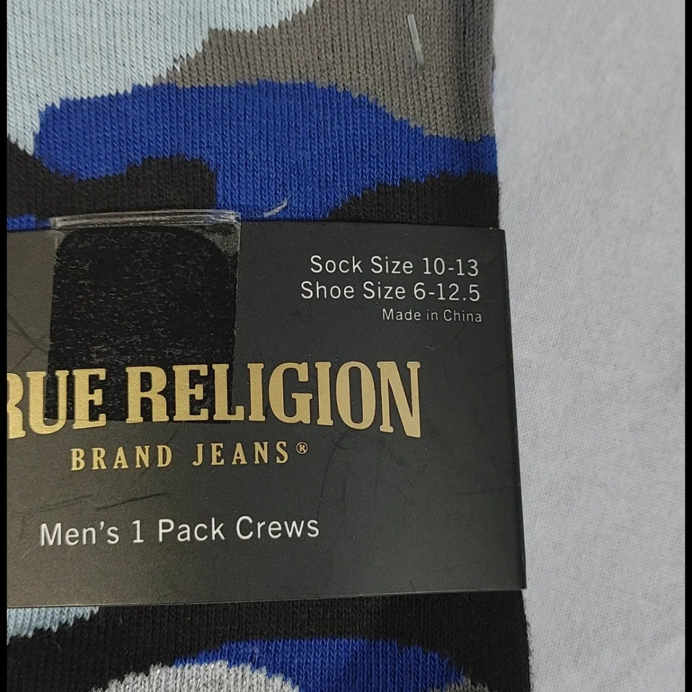 True Religion Camo Socks